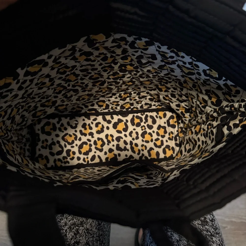 Vera Bradley Elegant Black Tote - Picture 4 of 5